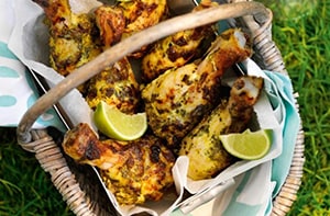 Green Curry Chicken Drumsticks recipe