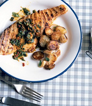 Swordfish Steaks with Chermoula recipe