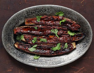 Barbecued Eggplant with Miso Glaze recipe