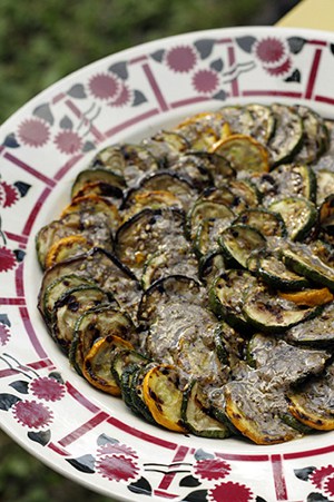 Grilled Vegetables with Za’atar Vinaigrette recipe