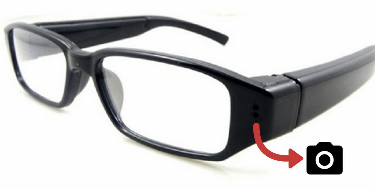 hidden camera in eyeglasses