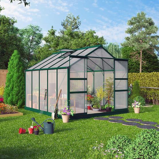 Garden Buildings Direct BillyOh Harvester Walk In Aluminium Greenhouse