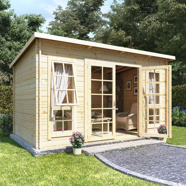 Garden Buildings Direct BillyOh Skinner Log Cabin Summerhouse